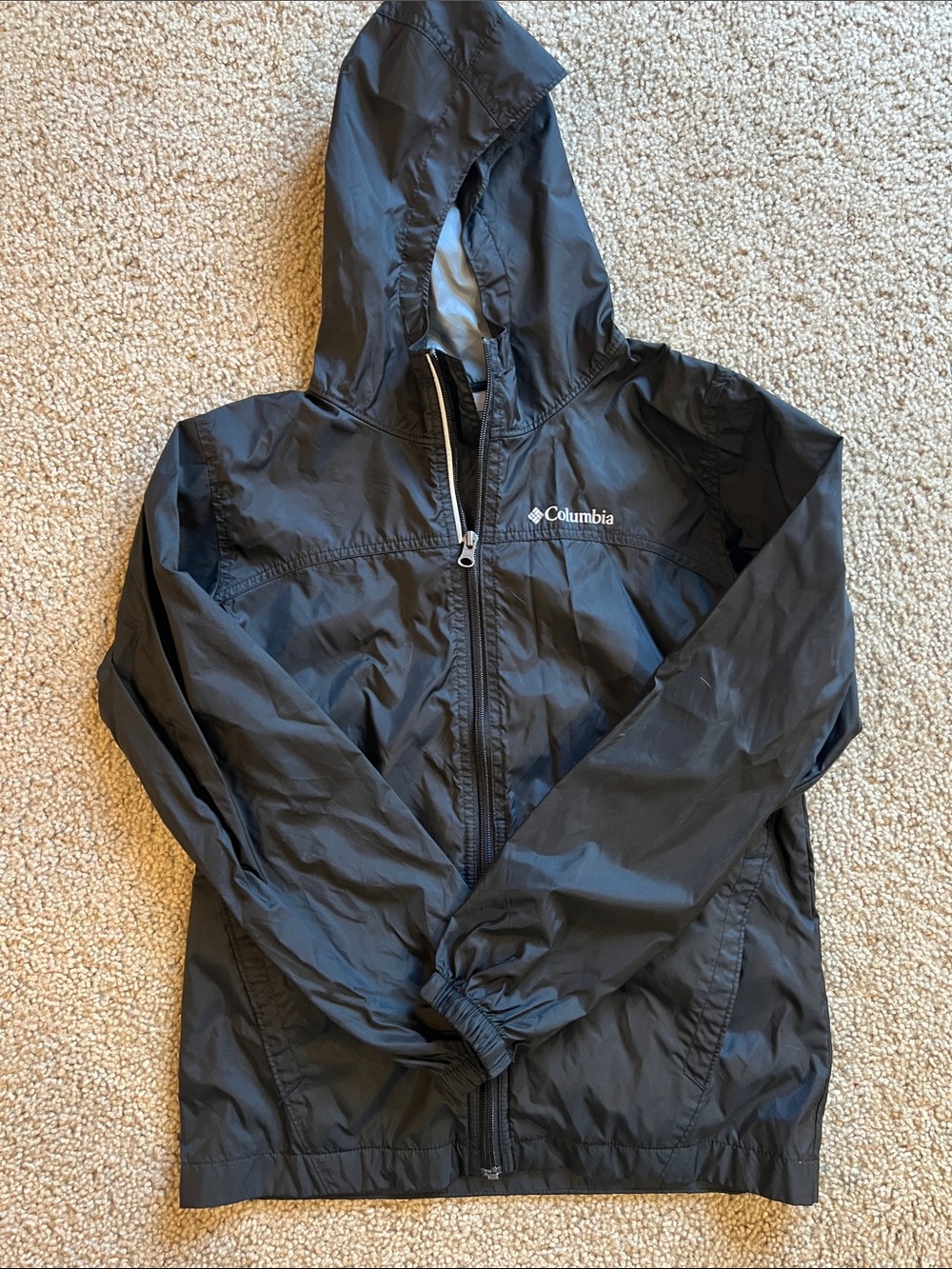 Columbia Kids' lightweight Hooded Rain Jacket